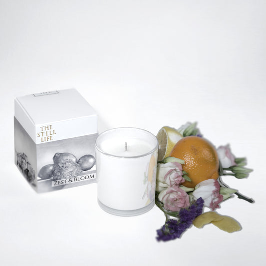 Zest and Bloom candle